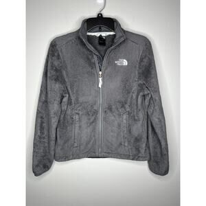 The North Face Dark Grey Fuzzy Osito Fleece Womens Jacket Size XS